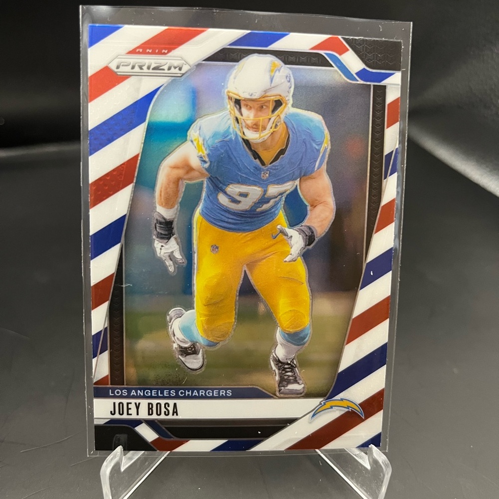 2024 Panini Prizm Red White Blue Joey Bosa #161